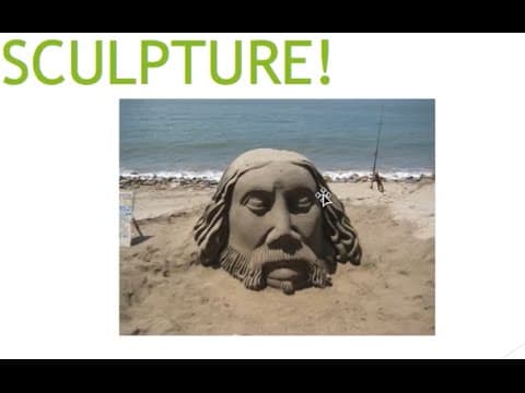 Sculpture form 3d objects elementary and middle school art