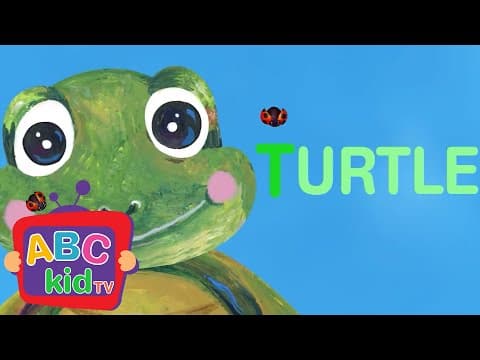 ABC Phonics Song for Kids – Learn Letter Sounds | T Is For Turtle!🐢 | ABCKidTV