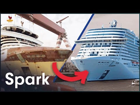 Engineering And Building An 80,000-Ton Cruise Ship | The Meraviglia Cruise Ship