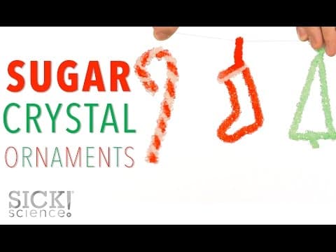 Sugar Crystal Ornaments - Sick Science  220