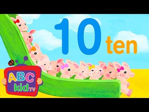 10 Little Pigs | ABC Kid TV Nursery Rhymes & Kids Songs