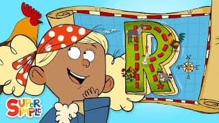 A Race to Find Treasure on “R” Island