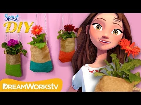 DIY Colorful Hanging Planter | SPIRIT DIY