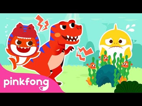 Baby Shark Turns into Dinosaur | Transformations