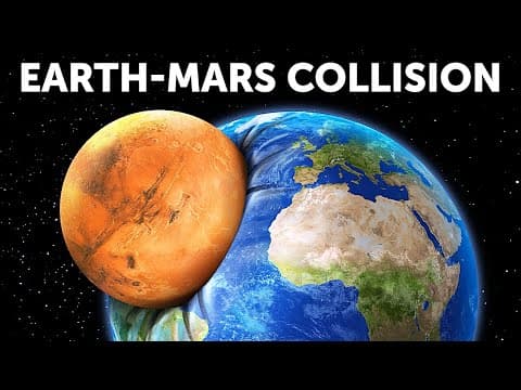 Would any life survive if Mars collided with Earth?