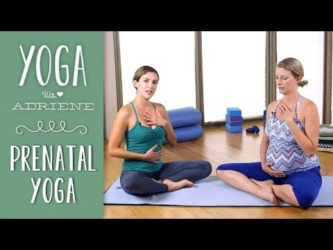 Prenatal yoga- 5 poses for all trimesters