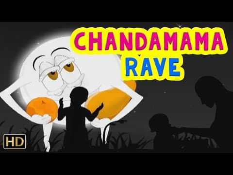 Chandamama Rave - Chinnari Chitti Patalu - Cartoon Nursery Rhyme for Kids