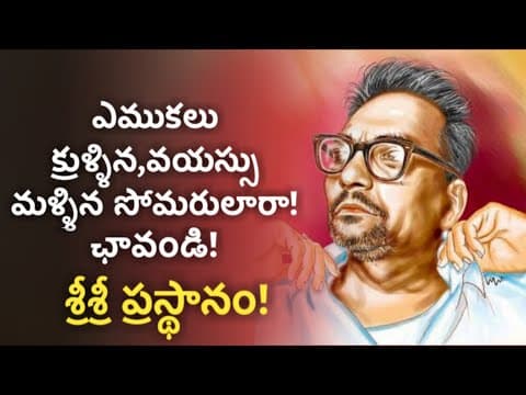 Sri Sri Life History in Telugu | Srirangam Srinivasa Rao | మహాప్రస్థానం | News6G