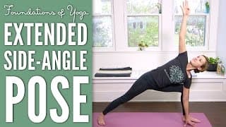 Extended Side Angle Pose