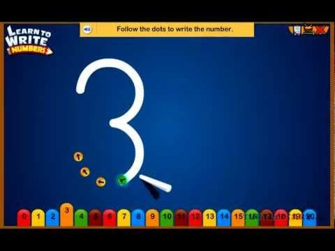 Learn to Count & Write Numbers in a Game! Grammar for Kids