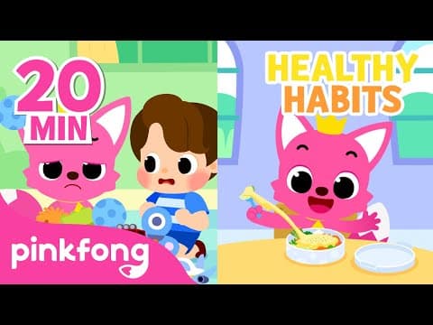 Good Healthy Habits for Kids at Kindergarten and Family | Daily Habits