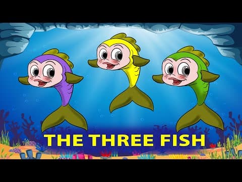 The Three Fishes Story in English | Moral stories for Kids | Bedtime Stories for Children