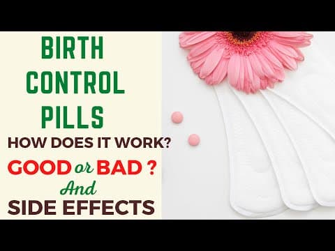 What are the Side Effects of Birth Control Pills? || How Does Birth Control Pills Work?