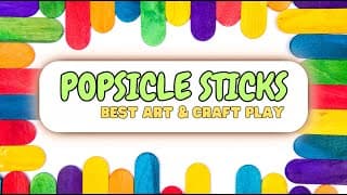 FINE MOTOR GAMES with Popsicle Sticks  Teletherapy Ideas for Therapists, Teachers, Parents