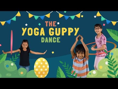 Action Song for Kids | Dance Music for Kids | The Yoga Guppy Dance for Children