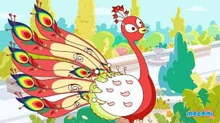 Tenali Raman and the Red Peacock Story in Hindi - Tenali Raman Stories in Hindi | Mocomi Kids