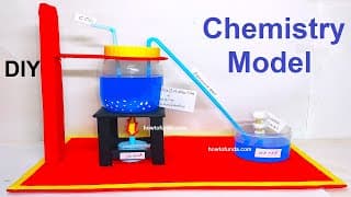 chemistry model making 3d - diy chemistry project