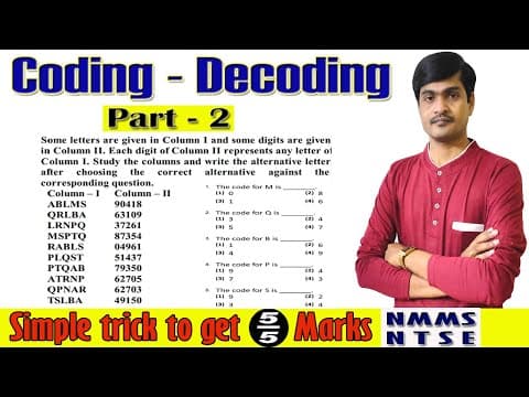 Reasoning tricks in telugu - coding - decoding - 2
