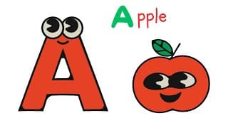 Phonics Song ABC Song For Kids - A For Apple ABC Alphabet Songs