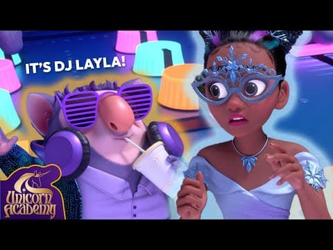 There's Trouble on the Dance Floor! 😰 (ORIGINAL SHORTS!) | Unicorn Academy | Cartoons for Kids