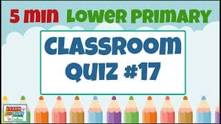 Fun Brain Break Activity | Lower Primary Kids Quiz |Quizzes for the Classroom
