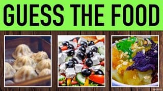 Guess the Food Quiz |What is the Food from Countries around the World