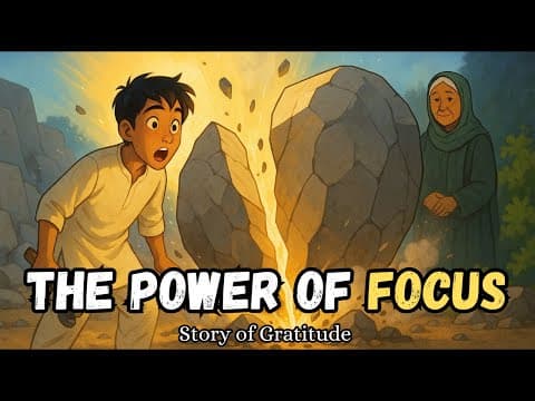 The Power of Focus – How a Boy Learned the Secret | Tales by Naksu
