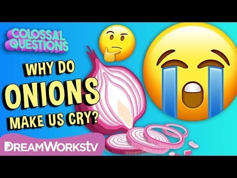 Why Do Onions Make Us Cry? | COLOSSAL QUESTIONS | Learn #withme