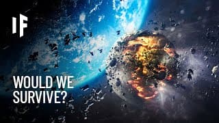 What If an Asteroid Cracked the Moon in Half