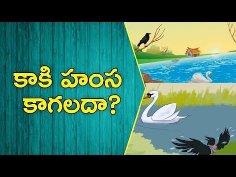 కాకి హంస కాగలదా..? - audio stories for children