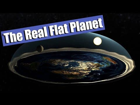 The Real Flat Planet