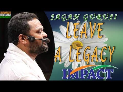 LEAVE A LEGACY || JAGAN GURUJI || IMPACT NALGONDA