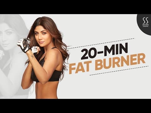 20-Min Fat Burner 🔥 Full Body (NO EQUIPMENT) | Shilpa Shetty Kundra Fitness Programs
