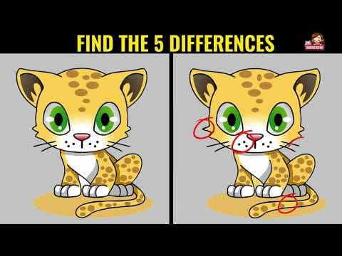 Spot the difference games(NO12）: The Ultimate Difference Test