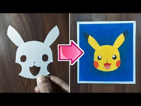 How to draw pikachu drawing - shorts