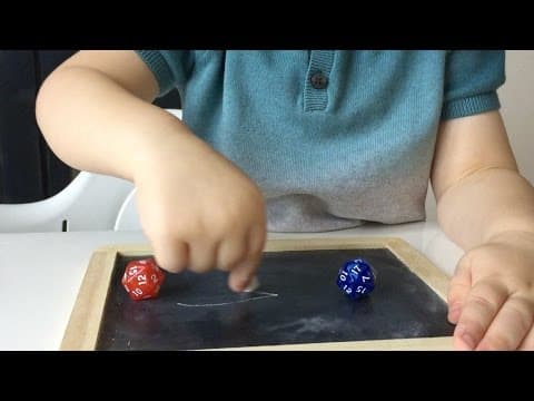 Greater Than, Less Than Or Equal To Kids Activity With Dice
