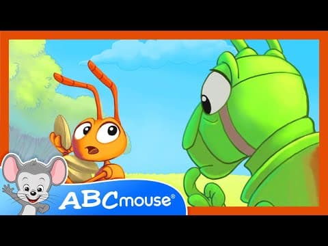 🐜 The Grasshopper and the Ants | Aesop's Fables 📚 Animated Story for Kids | ABCmouse 🌾🦗