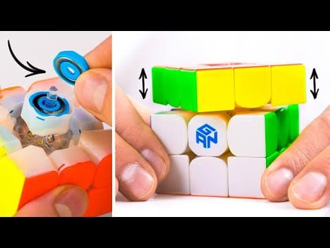 Magnetic Levitation in Rubik's Cube - Why the Gan 12 MagLev is so expensive