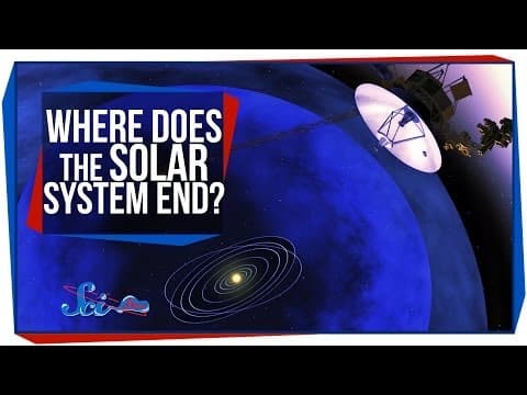 Where Does the Solar System End?