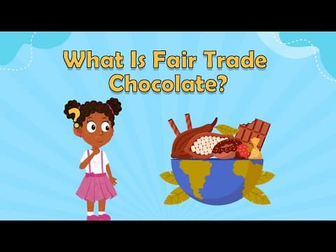 What Is Fair Trade Chocolate? - Fun Facts For Kids - World Facts - Food Facts For Kids