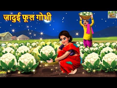 जादुई फूल गोभी  Jadui Phool Gobhi  Hindi Kahani  Moral Stories  Hindi Kahaniya  Jadui Kahaniya