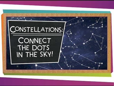 Constellations: Connect the Dots in the Sky! - YouTube