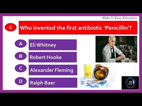 GENERAL KNOWLEDGE QUIZ - TEST 68 - GK QUIZ - INVENTORS GK