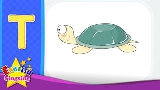 T Phonics - Letter T - Alphabet song | Learn phonics for kids