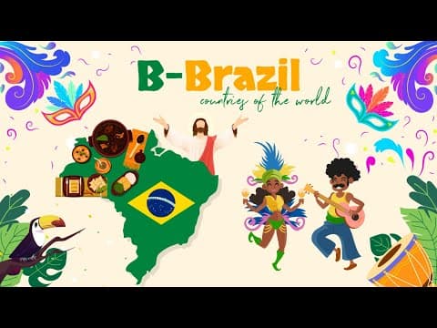 Brazil for Kids | All about Brazil | Geography for Kids | FEFDY Learning