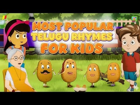 Most Popular Telugu Rhymes | కారు వచ్చింది | నర్సరీ రైమ్స్ | Best Collection Poems & Songs For Kids