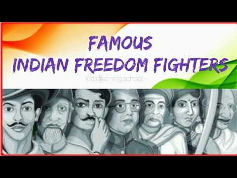 Indian freedom fighters | Freedom fighters of India