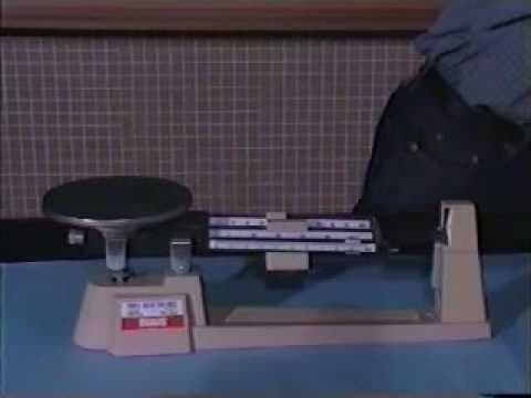 Measuring instruments for Physics - Triple beam balance