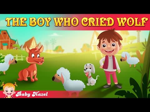 The Boy Who Cried Wolf Story | Short Story | Moral Stories | Animated Cartoons - Baby Hazel