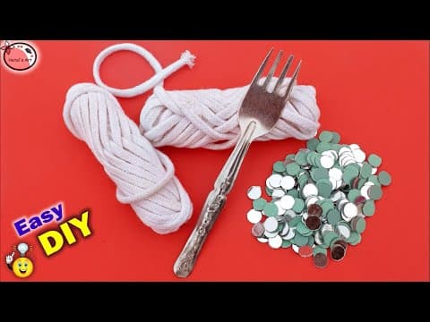 WOW !!! Wall Hanging Making at Home || Handmade Craft || DIY Room Decor 2018 || Best out of Waste